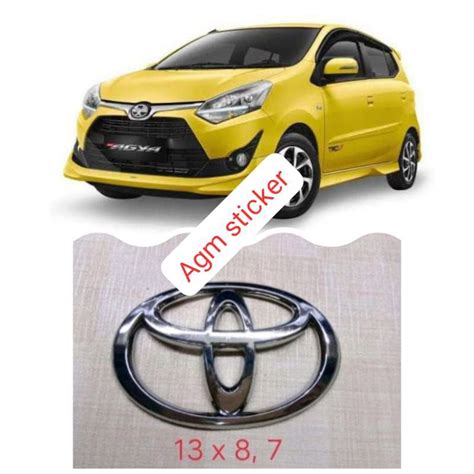 Jual Logo Emblem Toyota Agya Pengganti Logo Garuda Emblem Logo Toyota