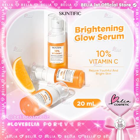 Jual Belia Skintific Vitamin C Brightening Glow Serum Ml