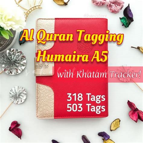 Al Quran Tagging Humaira Saiz A5 198 318 503 Tag Diari Magnet Dengan