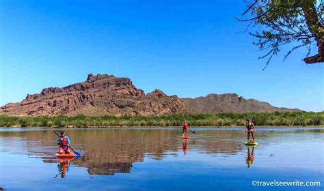 Salt River Kayaking & Paddling with Red Mountain | travelseewrite