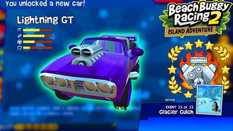 Use Lightning Car To Unlock Lightning GT 23 Event Beach Buggy Racing