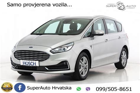 Ford S MAX 2 5 Hybrid Aut Titanium 7 SJEDALA 190 KS ACC KAM SHZ NA