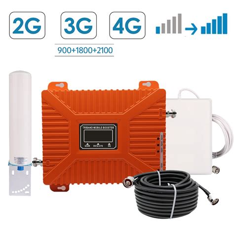 Tri Band Repeater Cellular Amplifier Mobile Network