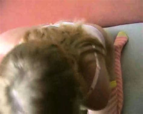 Blond Babe Likes To Swallow Cum