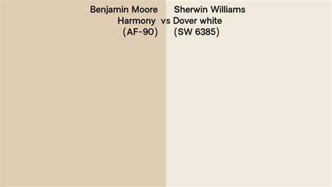 Benjamin Moore Harmony Af Vs Sherwin Williams Dover White Sw