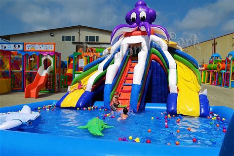 Scivoli Gonfiabili Per Piscina Spiagge Lidi Balneari Birbalandia Park