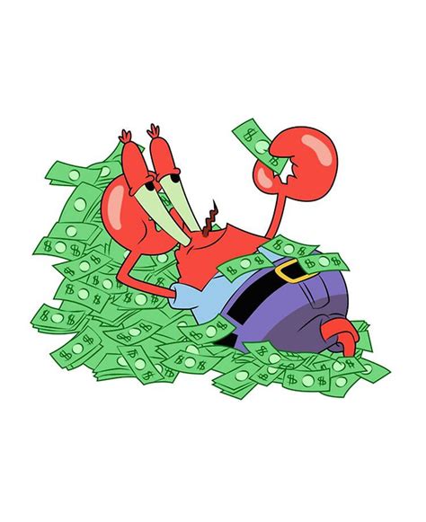 Explain How Greedy This Krusty Crustacean Is Without Saying How Greedy