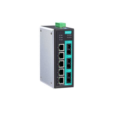 EDS 408A 1M2S SC Layer 2 Managed Switches EDS 408A Series MOXA