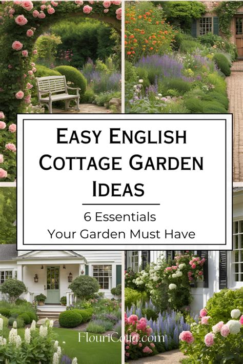 18 Easy English Cottage Garden Ideas Anyone can Grow - FlouriCotta