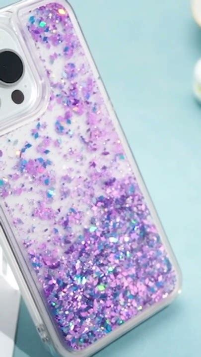 Silverback For Iphone 15 Case Moving Liquid Holographic Sparkle Glitter Case