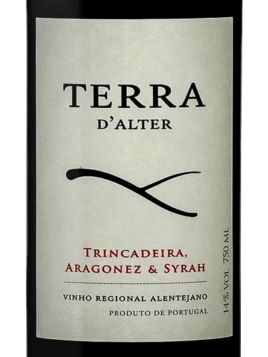 Terra D Alter Trincadeira Aragonez Syrah Alentejano Vivino US