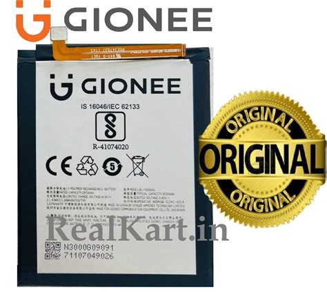 Original Gionee BL N3000G Battery For Gionee F6 F6L S11 Lite Mobile