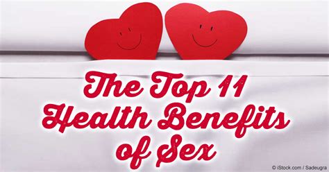 Top Health Benefits Of Sex