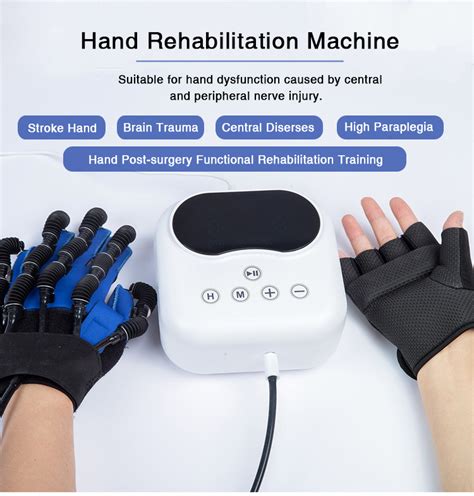 Therapy Physical Hand Exercise Rehabilitation Robot Gloves For