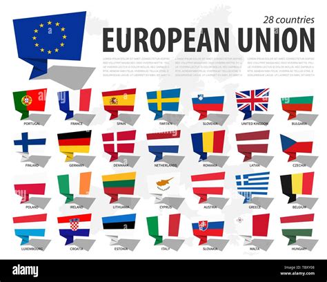 European Union Flags