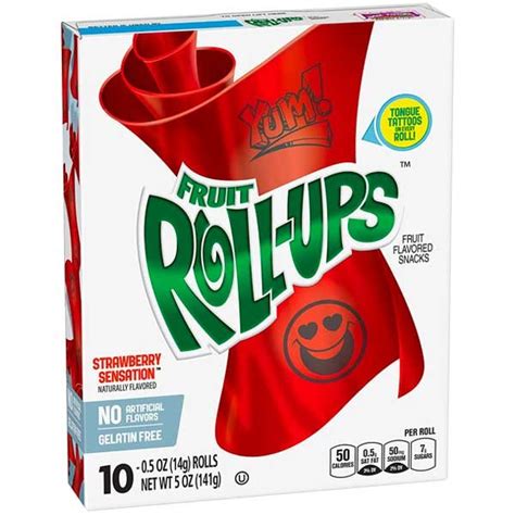 Fruit Roll Ups Strawberry Sensation