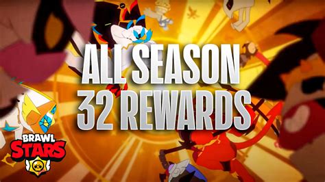 All Brawl Pass Rewards For Brawl Stars Season