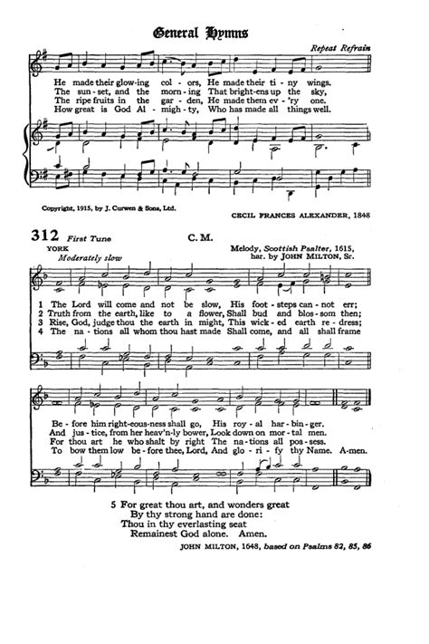 The Hymnal Of The Protestant Episcopal Church In The United States Of