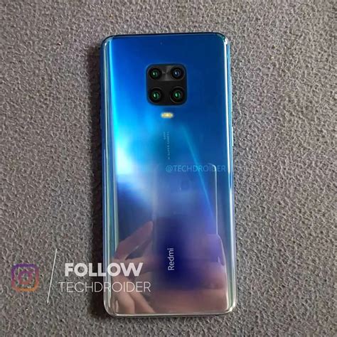 Redmi Note 9 Pro Colors & Variants Revealed; Real-Life Image Leaks