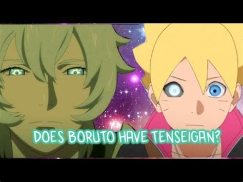 Does Boruto Have The Tenseigan Youtube