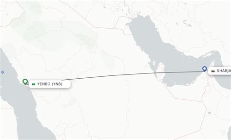 Direct Non Stop Flights From Yanbu To Sharjah Schedules