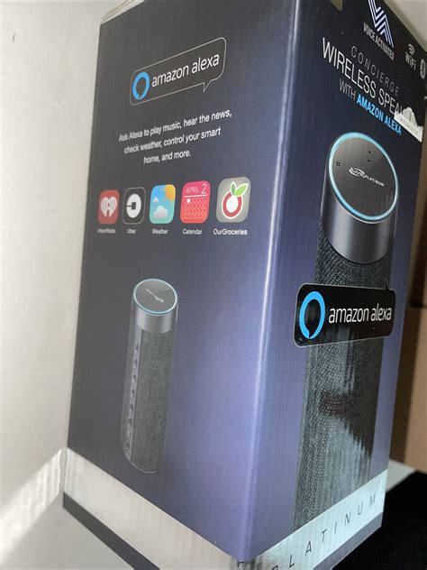 Alexa Ilive Concierge Iswfv387g Wireless Bluetooth Speaker New In