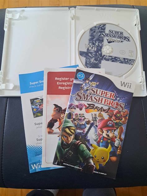 Super Smash Bros Brawl Nintendo Wii Cib Complete Tested Works