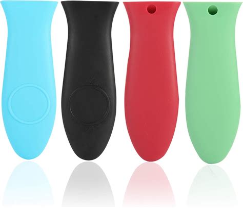 Amazon Silicone Hot Handle Holder Potholder For Cast Iron Skillets Frying Pans Heat
