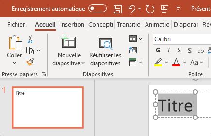 Créer une présentation dans PowerPoint PowerPoint