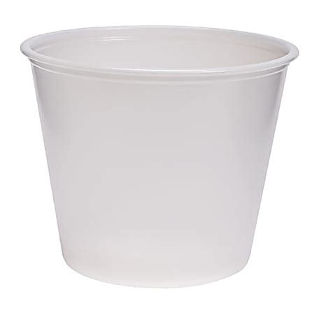 Solo Plastic Souffle Polystyrene Portion Cups 5 1 2 Oz Translucent