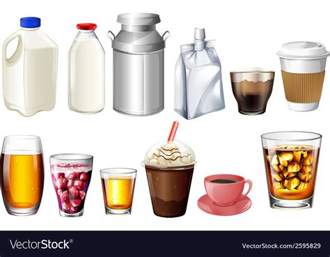 Different Storage And Containers Royalty Free Vector Image