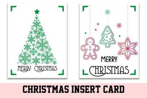 Christmas Insert Card Graphic by Creative Design 12 · Creative Fabrica