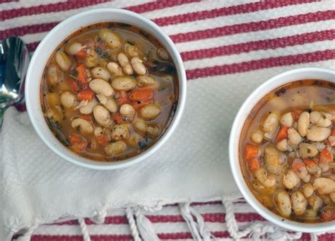 Deliciosa Sopa De Judías Comida Sana