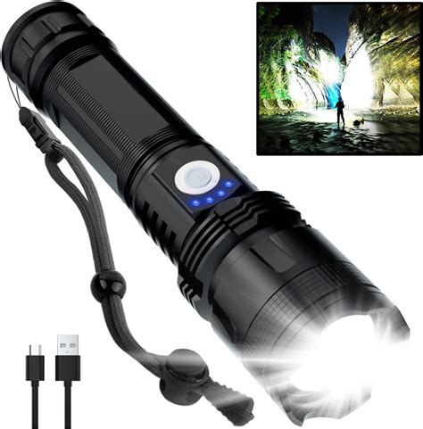 Lylting LED Flashlights High Lumens Rechargeable 990 000 Lumens