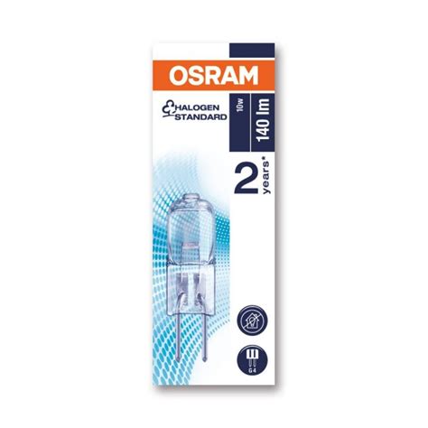 Osram Ampolla Halogena Bipin W V Luz Hornos Domesticos Halostar