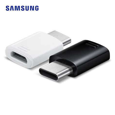 Adaptateur Samsung original Micro USB femelle vers USB type C mâle