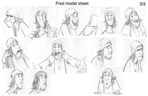 Fred Model Sheet Big Hero 6 Photo 37911339 Fanpop