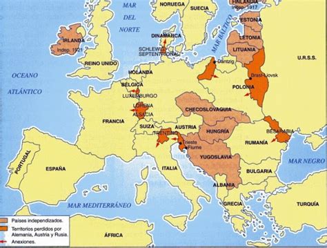 Geoghistoria La Primera Guerra Mundial Mapas Para Trabajar