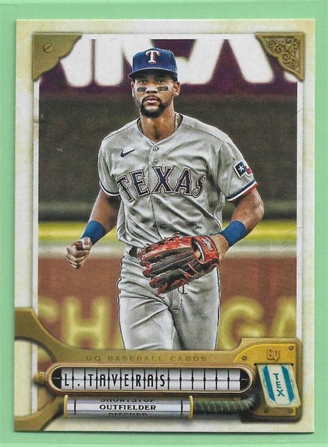 Topps Gypsy Queen Leody Taveras Texas Rangers Ebay