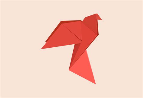 Origami Illustration On Behance