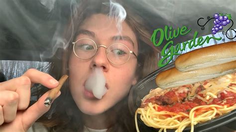 BLUNT HOTBOX OLIVE GARDEN MUKBANG YouTube