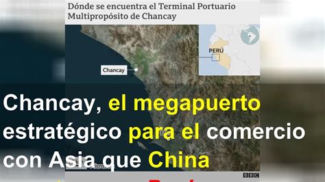 Chancay el megapuerto estratégico para el comercio con Asia que China