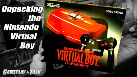 Unpacking The Nintendo Virtual Boy Youtube