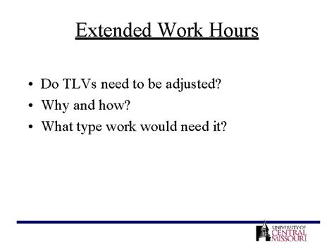 Threshold Limit Values Tlvs Tlv Definition Concentrations Which