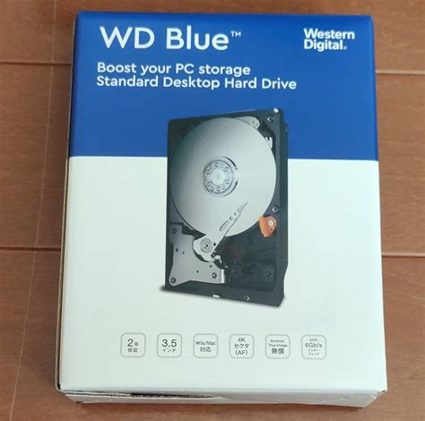 新品未開封品 6TB HDD WD Blue 3 5インチ 内蔵ハードディスクPayPayフリマ