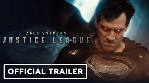 Zack Snyder S Justice League Official Trailer 2021 Henry Cavill