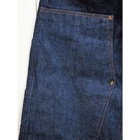 再入荷 Prison Blues プリズンブルース DOUBLE KNEE WORK JEAN 7 POCKET RINSED BLUE