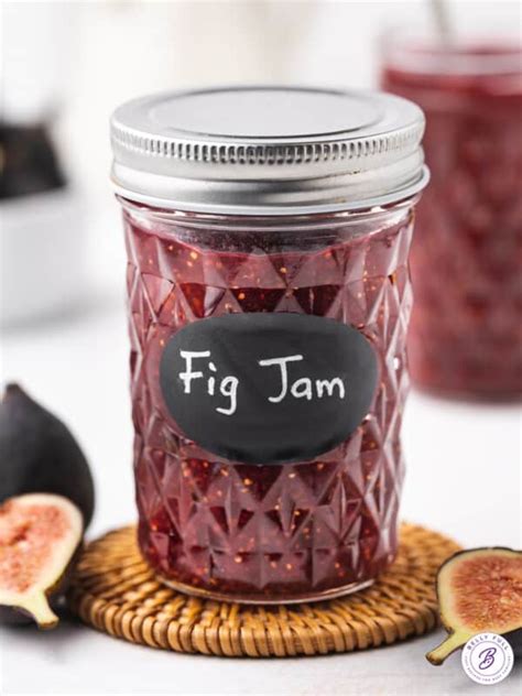 Fig Jam Recipe - Belly Full