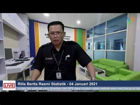 Rilis Berita Resmi Statistik BPS Provinsi Maluku Utara 04 Januari