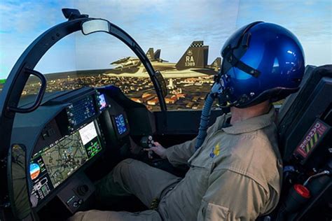 T-7A trainer jet's "real-as-it-gets" flight simulator enters production